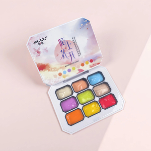 Set de 9 <span class=keywords><strong>Colores</strong></span> de Esmalte en Gel <span class=keywords><strong>para</strong></span> <span class=keywords><strong>Uñas</strong></span>, Paleta de Gel Grueso <span class=keywords><strong>para</strong></span> Arte de <span class=keywords><strong>Uñas</strong></span>, Pintura en Gel Ombre <span class=keywords><strong>para</strong></span> Estampado y Degradado de <span class=keywords><strong>Uñas</strong></span> - Product Image 6