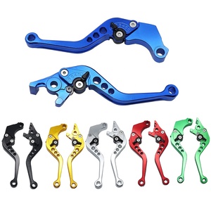 Leviers <span class=keywords><strong>de</strong></span> <span class=keywords><strong>frein</strong></span> <span class=keywords><strong>et</strong></span> d'<span class=keywords><strong>embrayage</strong></span> <span class=keywords><strong>de</strong></span> <span class=keywords><strong>moto</strong></span> réglables à 6 vitesses en alliage d'aluminium moulé sous pression CNC monobloc - Product Image 2