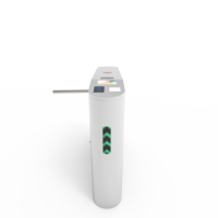 Portique de contrôle d'accès à trois poteaux avec système de billetterie biométrique RFID et barrière de comptage automatique pour gymnases, usines et expositions
