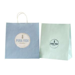 Bolsas de Papel Personalizadas KM al por Mayor, Bolsas de Boutique, Bolsas de Regalo de Papel Kraft de Lujo Personalizadas con su Propio Logotipo - Product Image 2