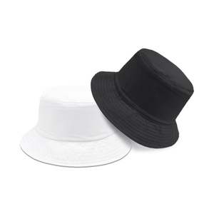 Sombreros de Pescador Unisex de Algodón Sólido, Venta al por Mayor, Logotipo Bordado Personalizado, Protección Solar para Niños y Pescadores - Product Image 3