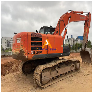 Excavadora Hitachi ZX200 original japonesa de segunda mano Hitachi ZX200 usada a la venta a bajo precio - Product Image 1