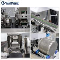 EW-8815 d'insertion automatique d'œillets étanches à tête unique et étameuse pour la fabrication de faisceaux de câbles/fils