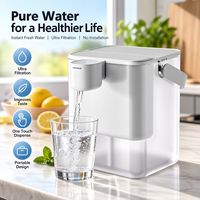 Purificateur d'eau électrique de comptoir pour la maison, pour la consommation quotidienne de la famille, avec cartouche filtrante longue durée