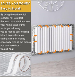 Bong bóng cách nhiệt đôi Bong Bóng Lá phản chiếu cách nhiệt cách âm cách nhiệt Tản nhiệt lá - Product Image 5