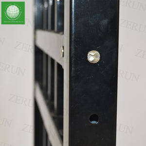 Nouvelle conception de panneau de clôture ornementale en <span class=keywords><strong>fer</strong></span> forgé bon marché, <span class=keywords><strong>piquet</strong></span> métallique pour chantiers de construction avec service de modélisation 3D - Product Image 5