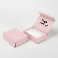 Boîte d'emballage en carton rigide noir personnalisée haut de gamme en forme de livre avec fermeture magnétique pour cadeaux