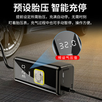 Gonfleur de pneus sans fil portable 12V, manomètre numérique, pompe à air manuelle monocylindre pour voiture