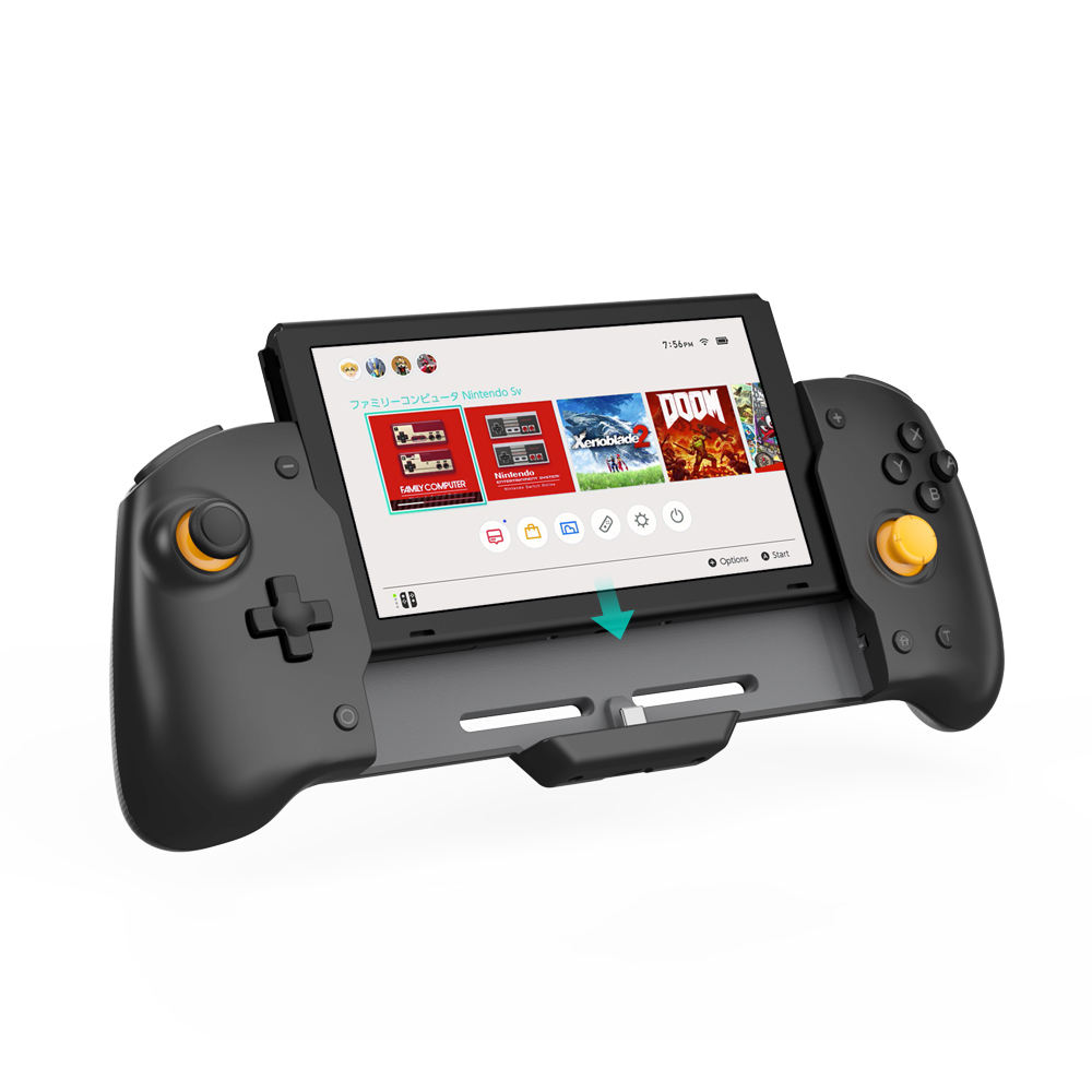 Handheld Grip Double Motor Vibration Built in Axis Gyro Pro Game