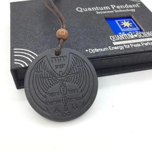 Collar de piedra de energía de fábrica-Cuántico escalar para regalo de protección EMF para niños <span class=keywords><strong>adultos</strong></span> masaje turmalina salud colgante - Product Image 4