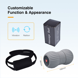 Pelota de masaje eléctrica con diseño de logotipo personalizado, para Yoga, Fitness, <span class=keywords><strong>Mini</strong></span> vibración - Product Image 2