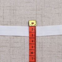 Biais élastique tissé pliable en Spandex/Nylon, souple et extensible, pour la couture de sous-vêtements, vestes matelassées et chaussettes