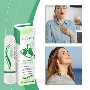 Laniska minyak esensial hidung, krim Mint penyegar hidung dingin Herbal paru <span class=keywords><strong>Inhaler</strong></span> Label pribadi <span class=keywords><strong>Inhaler</strong></span> hidung Herbal - Product Image 2