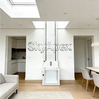 Ascenseur hydraulique pour maison, entrepôt, grenier, villa, maison à deux ou trois étages, petit ascenseur domestique