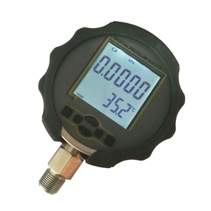 Medidor digital de pressão de <span class=keywords><strong>a</strong></span>ço inoxidável, de alta precisão para gás de água de óleo - Product Image 1