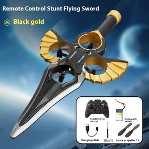 Jouet d'avion en mousse à quatre axes épée drone volant planeur cascadeur télécommandé cadeau d'anniversaire pour enfants suivez ma fonction RC - Product Image 6