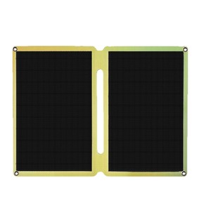 Bolsa Solar Plegable Monocristalina de 25W |   Cargador Solar Portátil USB para Teléfono - Product Image 1
