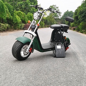 3000w deux batterie amovible 60v 12ah /20ah 5000 watt gros pneu citycoco scooter électrique moto 2000w - Product Image 2