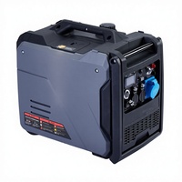 Génératrices à essence portables à onduleur YHS 6,5 kW 8 kW en promotion, 6 kVA 8 kVA 10 kVA, démarrage automatique, monophasé AC, 230 V DC pour usage domestique