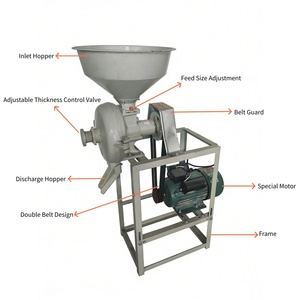 <span class=keywords><strong>Moulin</strong></span> à Maïs Électrique pour Céréales Humides, Soja et Poudre de Riz, Machine à Moudre le Maïs Sec - Product Image 3