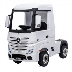 Offre Spéciale enfants Actros <span class=keywords><strong>camion</strong></span> enfants voiture électrique enfants monter sur bébé jouets voiture avec Rc - Product Image 1