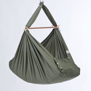 Cuna <span class=keywords><strong>Hamaca</strong></span> Eléctrica Plegable de Tela RooCuddle para Bebé con Cuna de Resorte, Diseño Europeo para Uso en Villas - Product Image 3