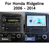 Autoradio pour Honda Ridgeline 2006 - 2014, lecteur stéréo Android 9 pouces, CarPlay sans fil, écran tactile automatique