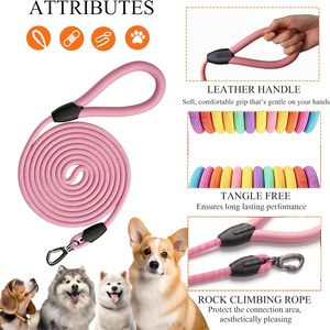Pet <b>Dog</b> Collar <b>Leash</b> Manufacturers Low Price Handmade Double Waterproof Rope <b>Dog</b> <b>Leash</b> - Product Image 6