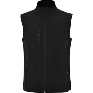 Custom Logo Breathable Waterproof Windproof Sleeveless <strong>Gilet</strong> With <strong>Fleece</strong> Lined Work Jacket Classic Softshell <strong>Mens</strong> Vest - Product Image 5