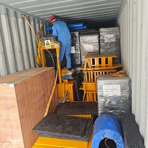 Mesin pembuat bata mesin otomatis Moulage De Blocs mesin pembuat blok QT4-15 - Product Image 6