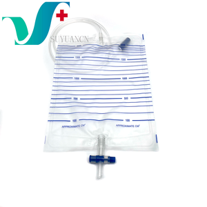 ถุงเก็บปัสสาวะปลอดเชื้อประสิทธิภาพสูง พร้อมวาล์ว T ใช้แล้วทิ้ง ปลอดภัยสำหรับการดูแลที่บ้าน - Product Image 3