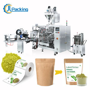 Автоматическое оборудование для нанесения этикеток и термосварки для порошковых листьев маття - Product Image 1