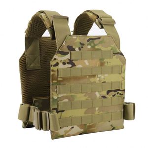 Chaleco Táctico Ligero para Entrenamiento, MOLLE y PALS, Totalmente Ajustable, Chaleco Táctico de Peso Ajustable - Product Image 3