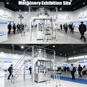 สายการบรรจุภัณฑ์แบบถ้วยรูปทรงไม่ปกติมาตรฐาน GMP พร้อมระบบชั่งน้ำหนักอิเล็กทรอนิกส์ ระบบจ่ายสารแบบเซอร์โว และระบบตรวจสอบด้วยภาพสำหรับผลิตภัณฑ์เพื่อสุขภาพ - Product Image 5