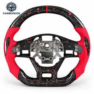 Volante Deportivo de Cuero y Fibra de Carbono para Kia K5/Gt Line/Cerato/Pregio/Gt2/K4/Sorento/Sxl/Sportage/Hatchback/Telluride - Product Image 3