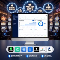 Système de passerelle de paiement avec Cash App, Chime, ACH Card, Apple Pay, Google Pay et Tableau de bord du commerçant pour les jeux à monnayeur