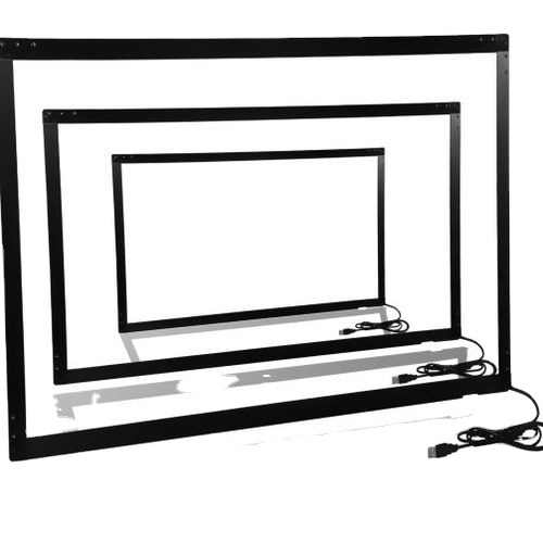 IR 32" 43" 50'' 55" Infrared Multi Touch Overlay Frame General Open Frame for Touch Screen Monitor