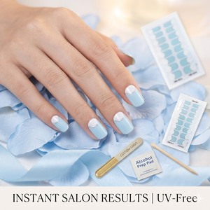 Envolturas de Uñas de Gel Veganas, Libres de Crueldad Animal y UV, Colección Premium de Otoño, No Requiere Lámpara, Tiras de Esmalte de Gel No Tóxicas, Venta al Por Mayor - Product Image 2