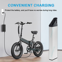 ALX059 Batterie pliable pour vélo électrique 48V 10.4Ah 12.8Ah 14Ah Batterie de vélo électrique pour XP Step-Thru 1.0 2.0 Batterie de remplacement