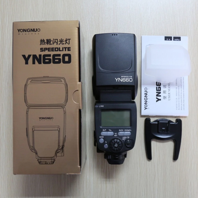 Беспроводная вспышка YONGNUO YN660 GN66 2016G HSS 1/2,4 s Master Flash Speedlite для Canon 80D 70D 5D Mark III для камеры Nikon 8000