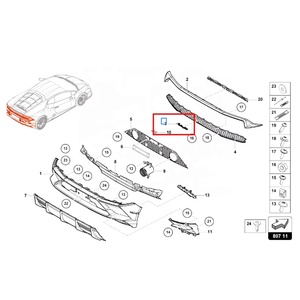 Nueva llegada Logo <span class=keywords><strong>Script</strong></span> Emblem Badge Fit para Lamborghini Huracan Gallardo Murcielago OEM 4T0853742B - Product Image 1
