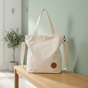 Bolsa de Lona de Color Sólido con Cierre de Cremallera, Forro de Poliéster Resistente al Agua, para Uso Diario en Todas las Estaciones, Estilo Bohemio Occidental para Mujer - Product Image 6