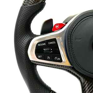 Volante de fibra de carbono <span class=keywords><strong>2020</strong></span> para G30 G20 G38 G12 G05 G06 G07 G32 X3 X4 X5 X6 Compatible con varios modelos - Product Image 4