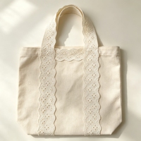 Dentelle à œillets en coton écologique de 14 cm, broderie florale, bord festonné pour robes, chemises de nuit, vêtements pour enfants, sacs à vêtements