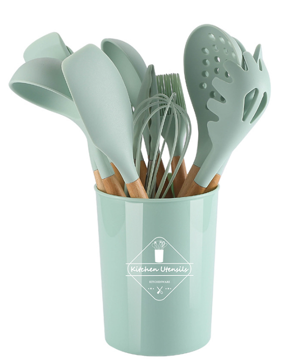 Set verde da 12 pezzi