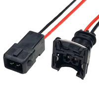 Connecteur étanche pour capteur de gaz 2P 3P 4P avec faisceau de câblage de 15 cm pour injecteur de carburant automobile