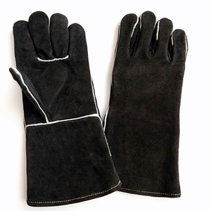 Gants de soudage <span class=keywords><strong>pour</strong></span> hommes et femmes Gants de barbecue résistants à la chaleur avec mitaines de <span class=keywords><strong>four</strong></span> à manches longues <span class=keywords><strong>pour</strong></span> <span class=keywords><strong>le</strong></span> gril Doublure isolée <span class=keywords><strong>pour</strong></span> les restaurants - Product Image 1