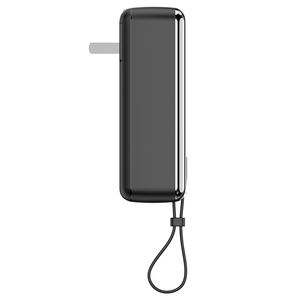 Baterí<span class=keywords><strong>a</strong></span> Externa OEM de 5000 mAh con Enchufe de CA Integrado y Cable con Cordón - Carga Rápida de 22.5W, USB C PD, Pantalla Digital - Product Image 2