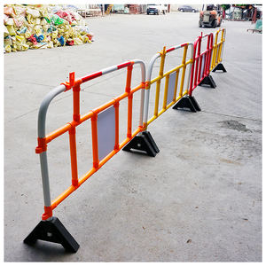 Barrera de Tráfico Extraíble de Plástico PVC para Estacionamiento, Barrera de Control de Multitudes para Seguridad Vial, Duradera, Certificada por la CE, 150 cm x 100 cm - Product Image 6