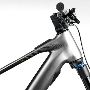 Bicicleta de Montaña con Motor Central Barata, Cuadro de Carbono con Suspensión Completa, Tija de Sillín Telescópica, Freno de Disco Hidráulico, E-MTB en Venta - Product Image 2